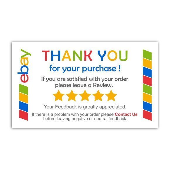 Thank you cards & Stickers - Picture 4 of 8